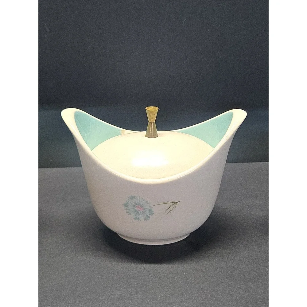 Taylor Smith Taylor Ever Yours Boutonniere Gravy Boat/ Sauce/Sugar Bowl w Lid